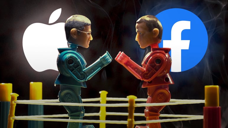 Facebook y Apple, enfrentados por privacidad