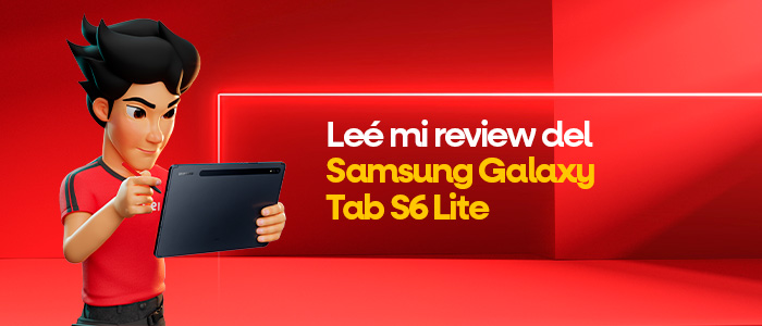 Review del Tablet Samsung Galaxy Tab S6 Lite por TEN de Nissei