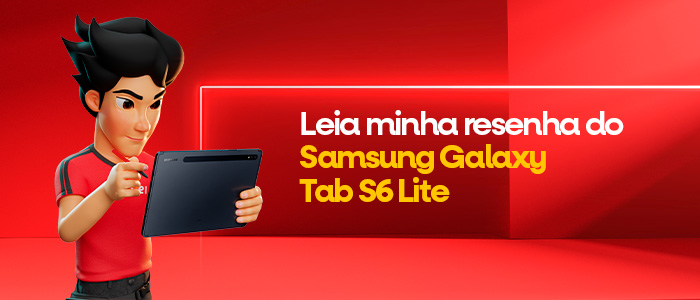 Resenha do TEN da Nissei do Tablet Samsung Galaxy Tab S6 Lite