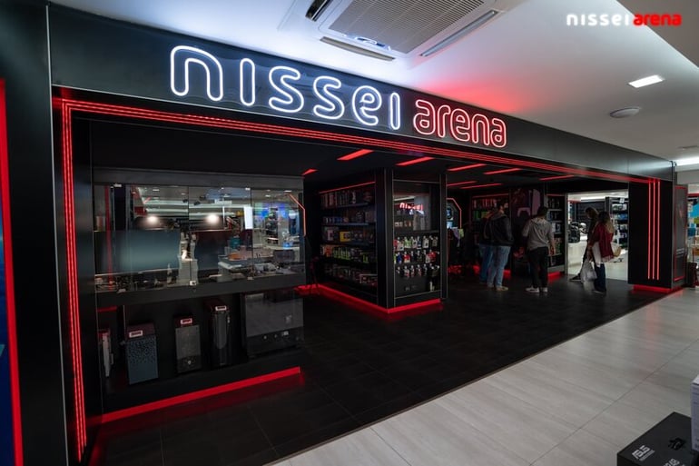 Nissei Arena sua experiencia gamer em Ciudad del Este