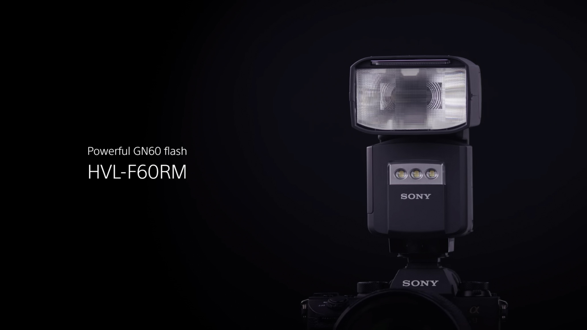 Flash Sony para profesionales HVL-F60RM