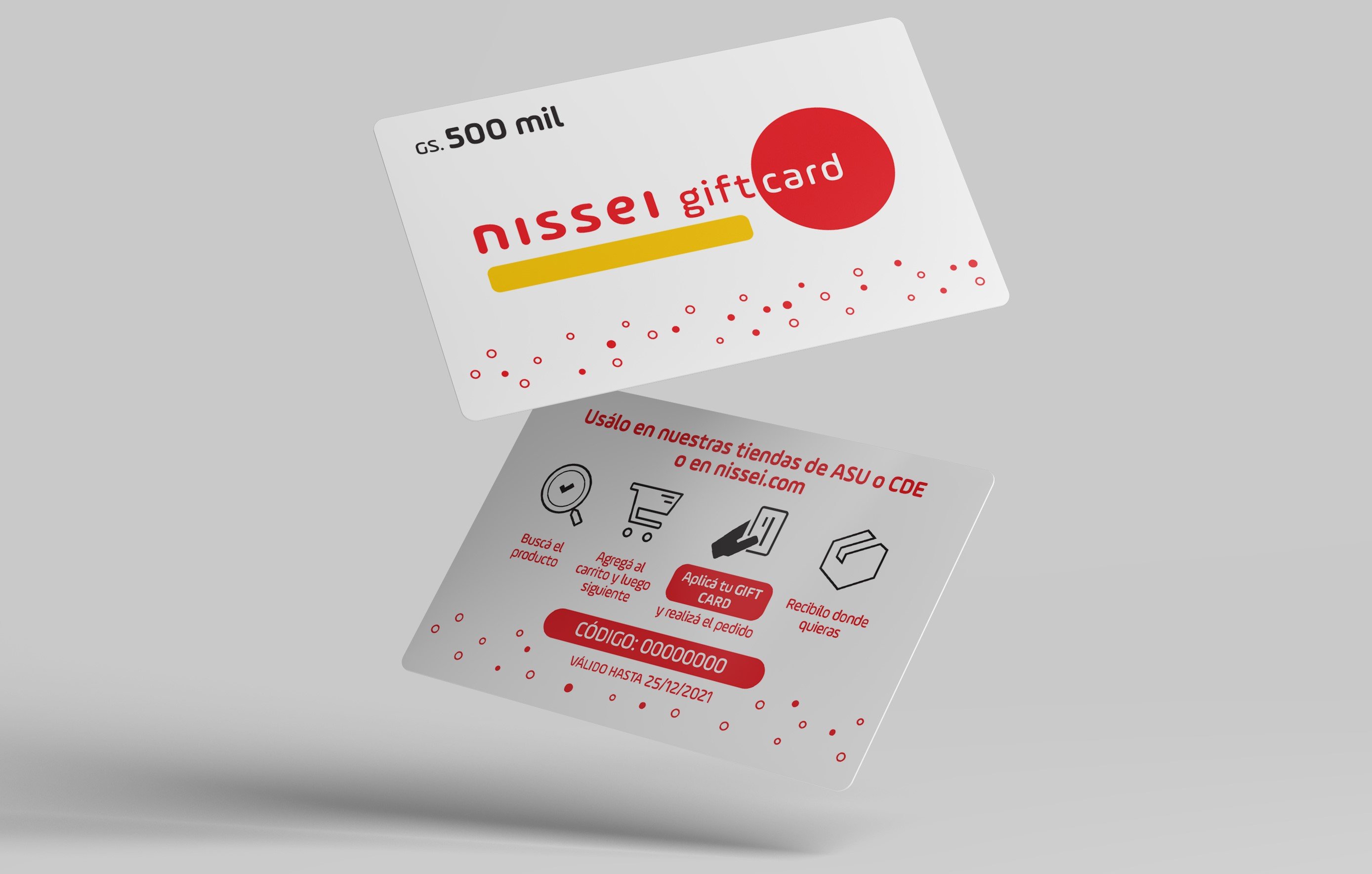 Gift Card Nissei para el día de los enamorados