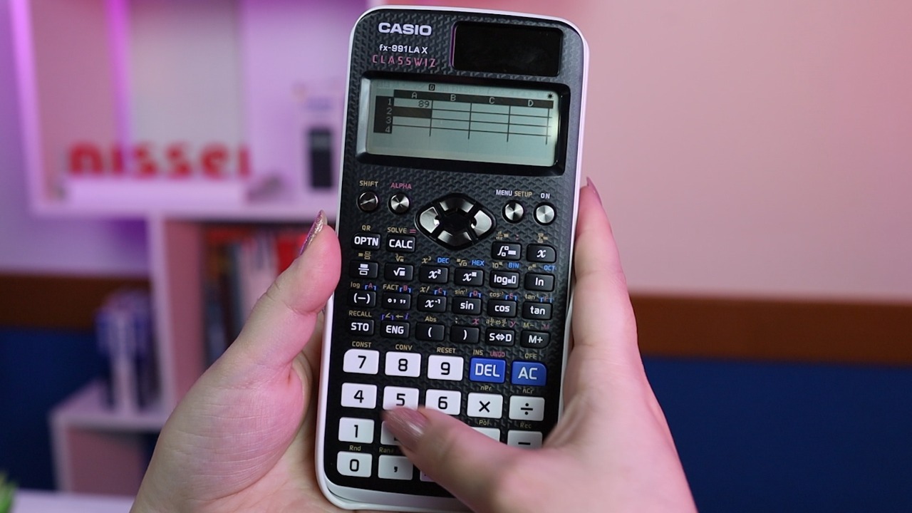 Hoja de cálculo - Casio fx-991LAX