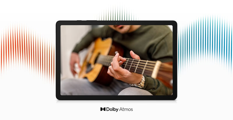 Samsung galaxy tab a9 tecnología Dolby Atmos