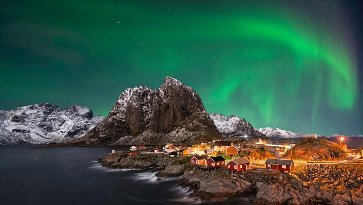 Noruega y sus auras boreales