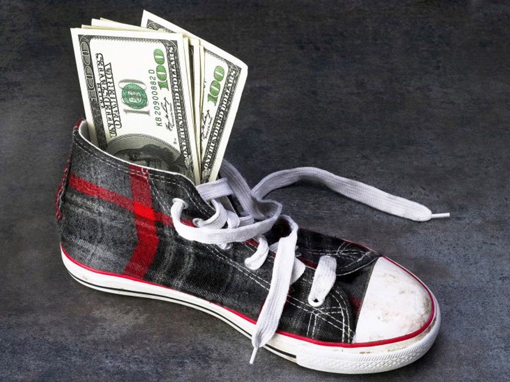 dinero-el-zapato