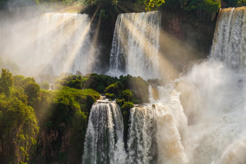 Cataratas do Iguaçu Parque Nacional do Iguaçu lado brasileiro