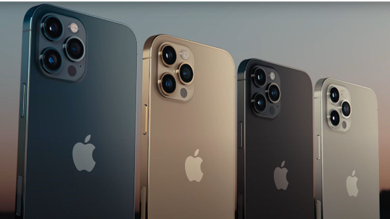 A Apple apresenta o Iphone 12 Pro e Pro Max em 4 acabamentos requintados..