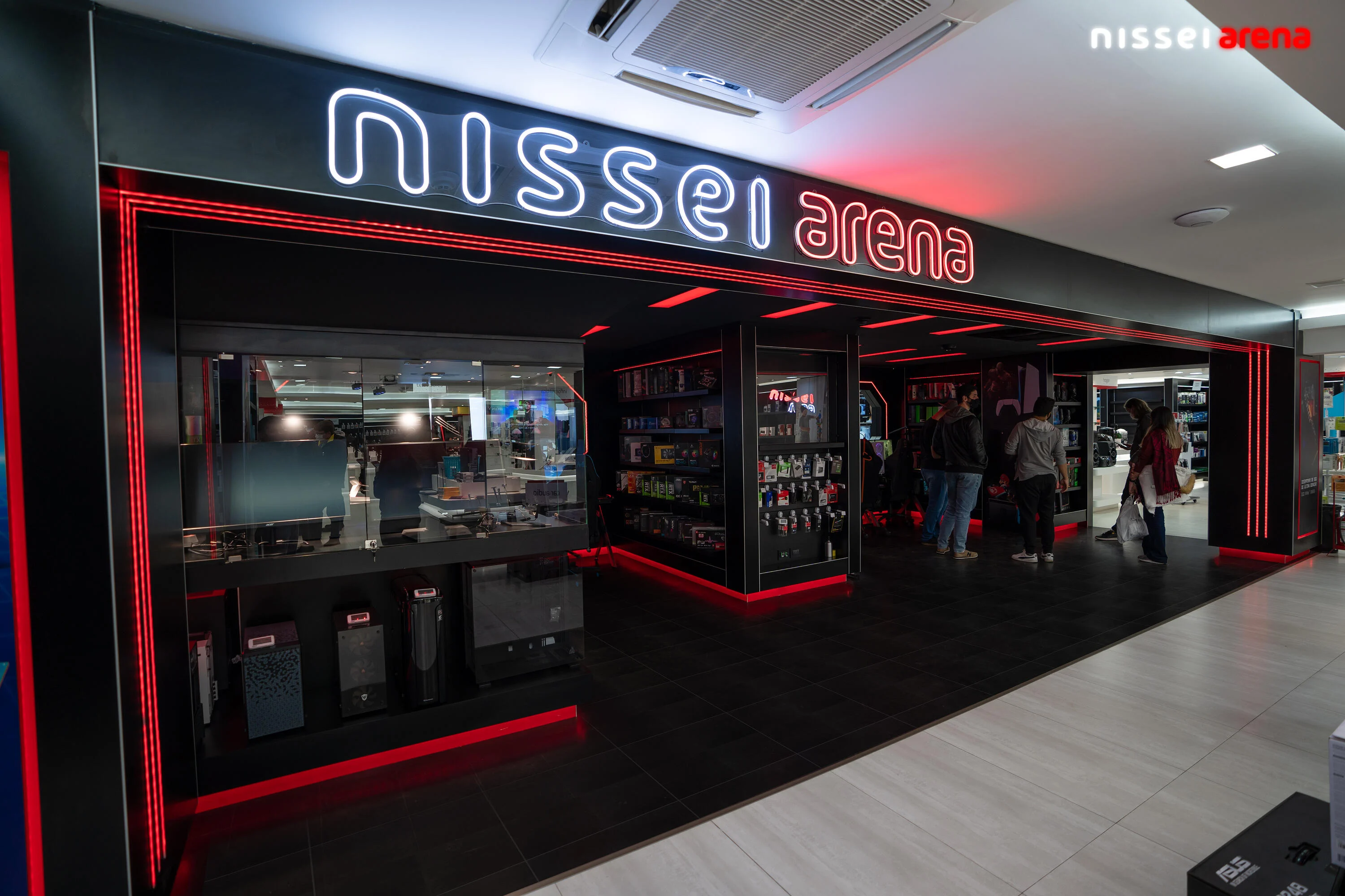 Nissei Arena espaço gamer em CDE