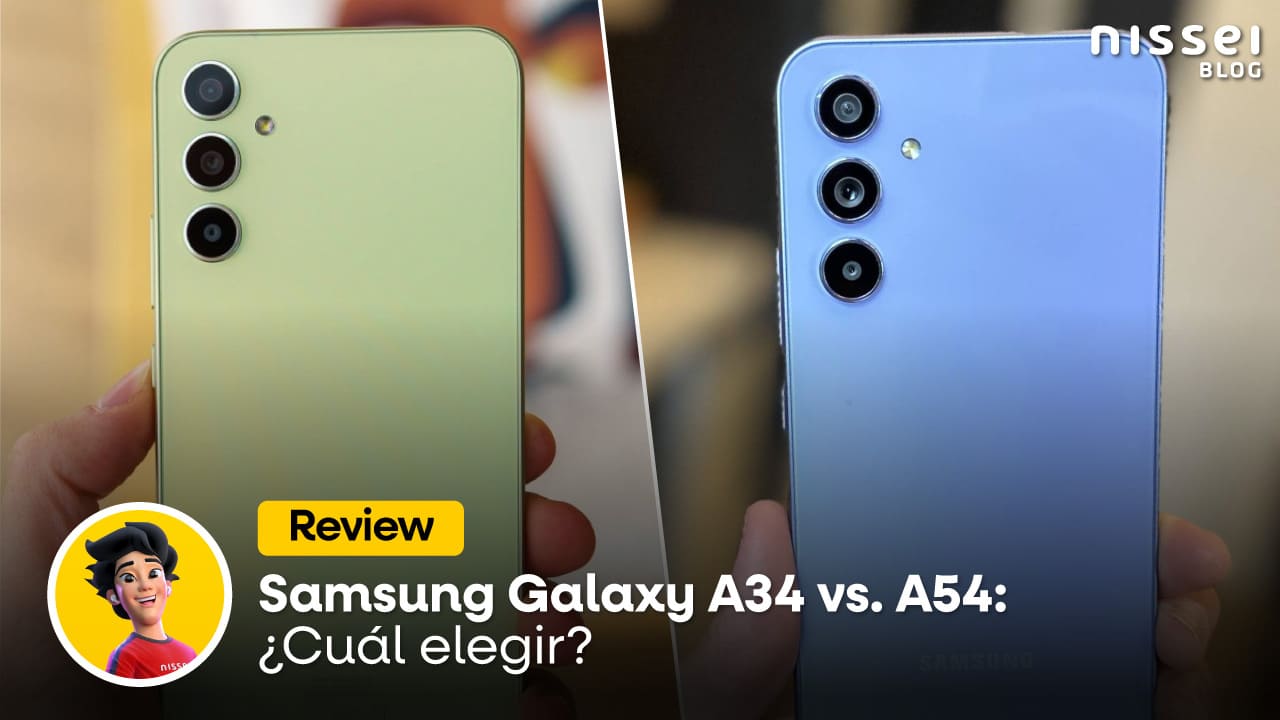 Samsung Galaxy A34 vs. A54: dos opciones accesibles para vos