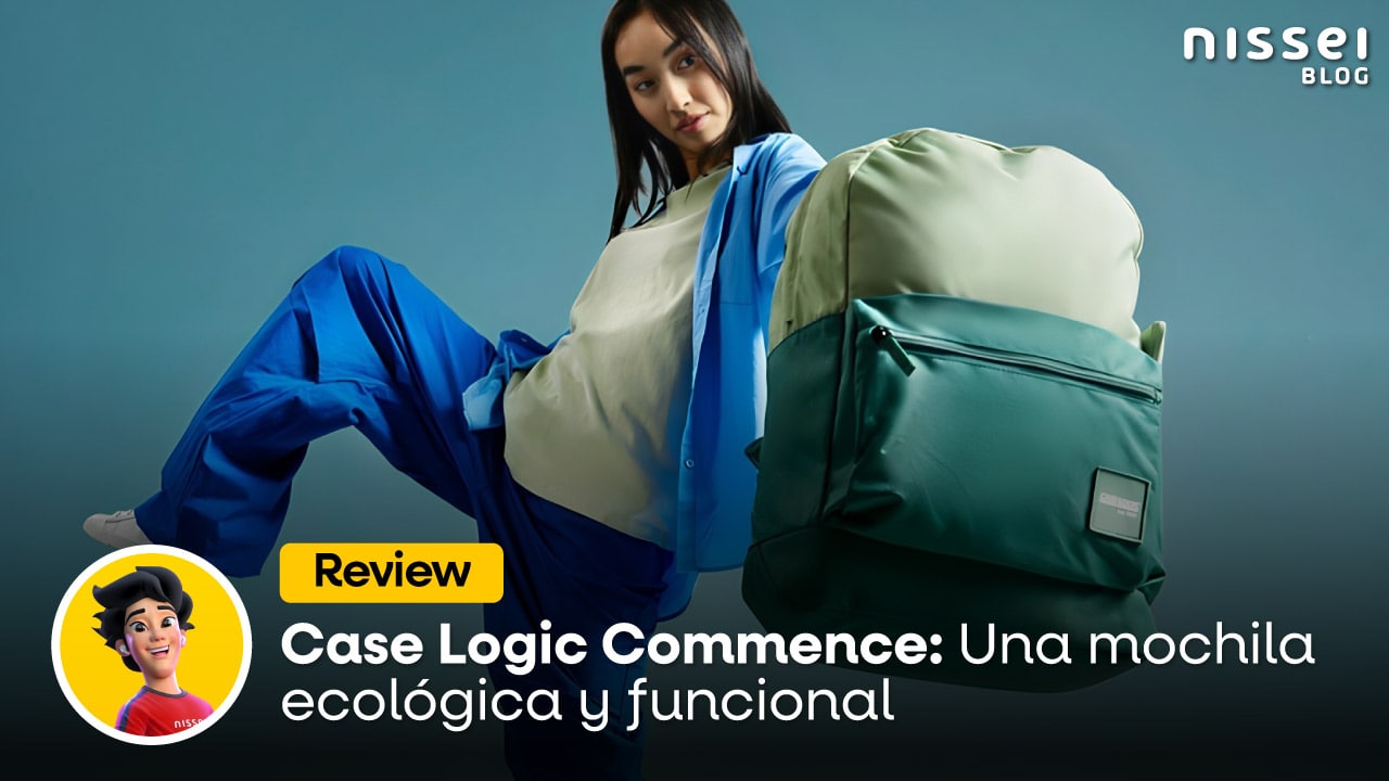 Case Logic Commence: Mochila Ecológica y Funcional para tu Día a Día