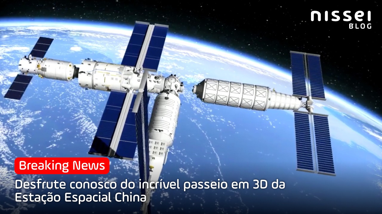 Visite conosco as novas instalações da Estação Espacial Chinesa