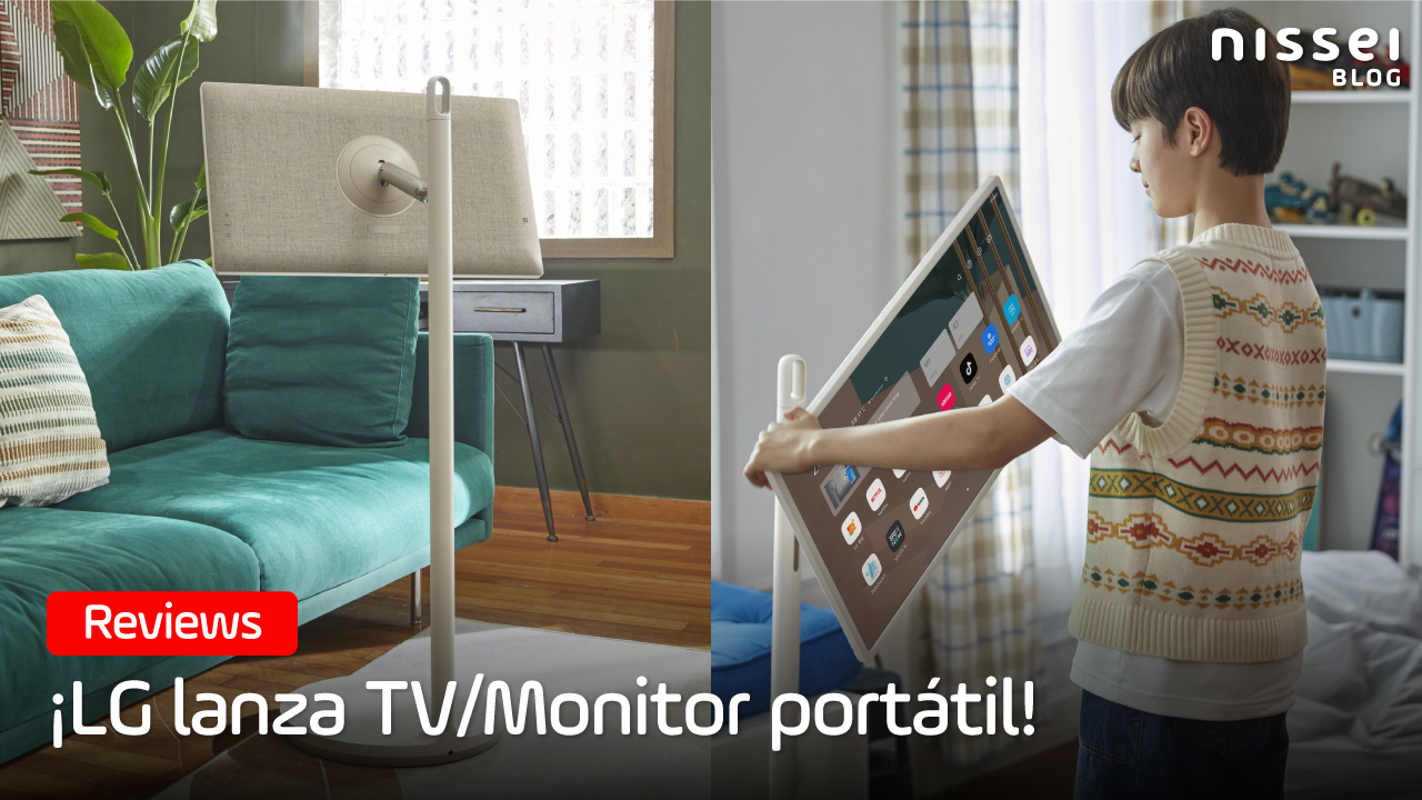 LG StanbyME: monitor y TV portatil!