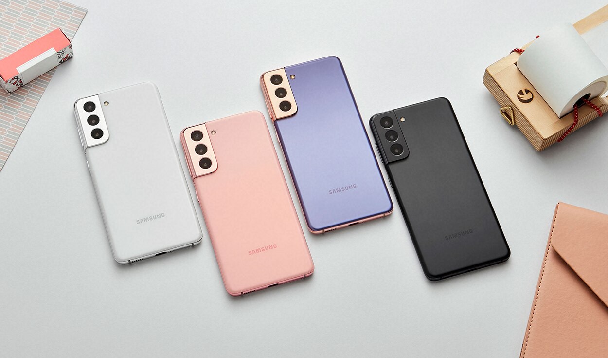 Nuevos lanzamientos Samsung S21 y S21 +