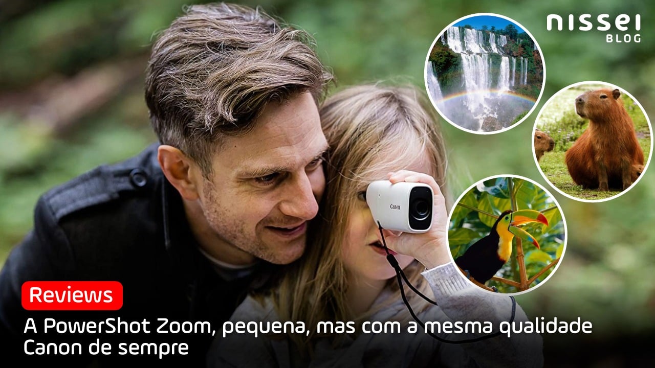 Canon PowerShot Zoom: O telescópio de bolso para a nova era digital