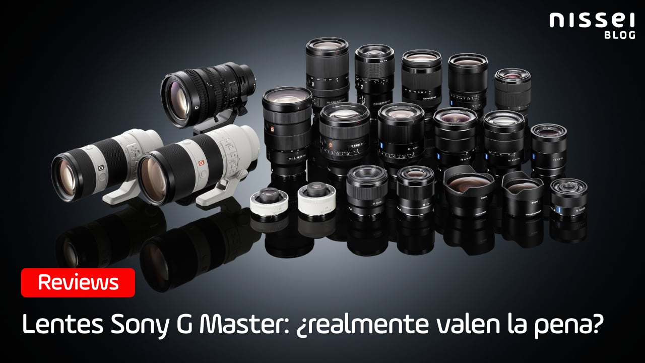 ¿Por qué las lentes G Master de Sony son líderes en tecnología?