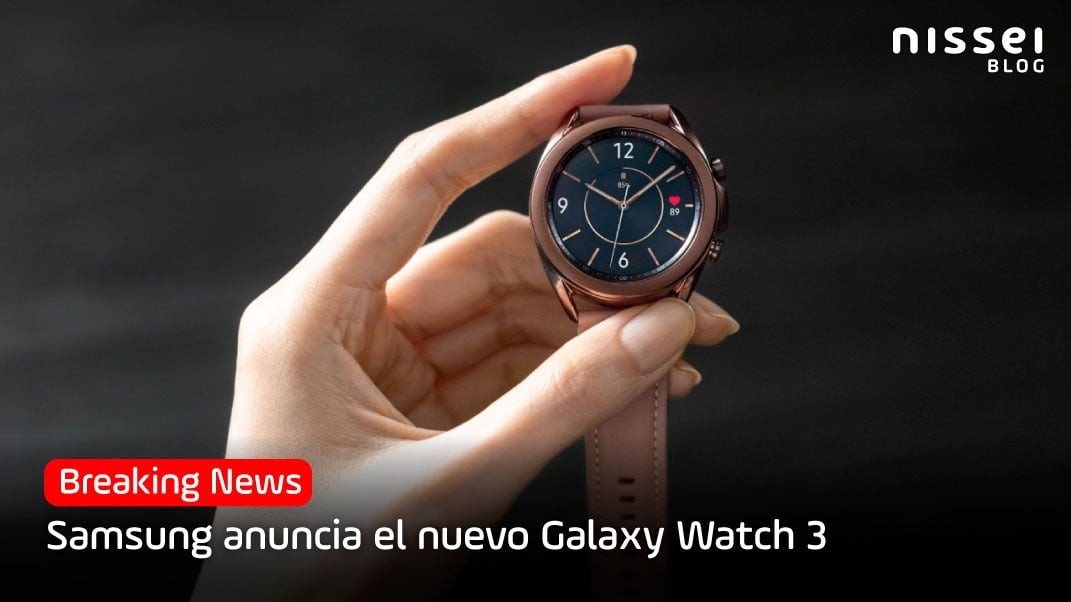 Galaxy Unpacked: Galaxy Watch 3. Un accesorio que va más allá del tiempo