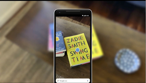 Google Lens Review Livros